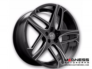 Custom Bavaria Wheels by Lexani - Competition Series - Glossy Black with Machined Accents Custom Bavaria Wheels by Lexani - Competition Series - Glossy Black with Machined Accents